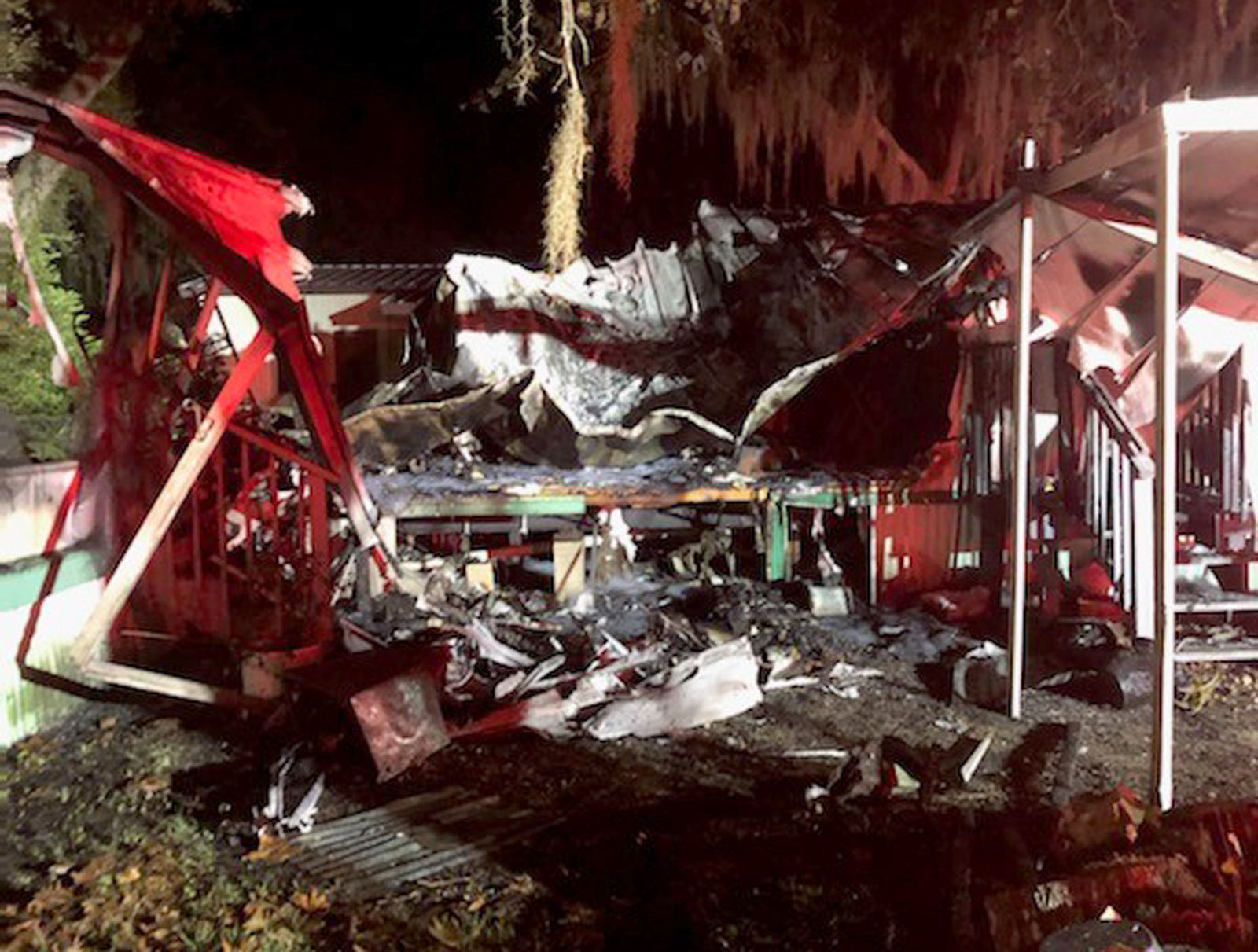 Hernando structure fire